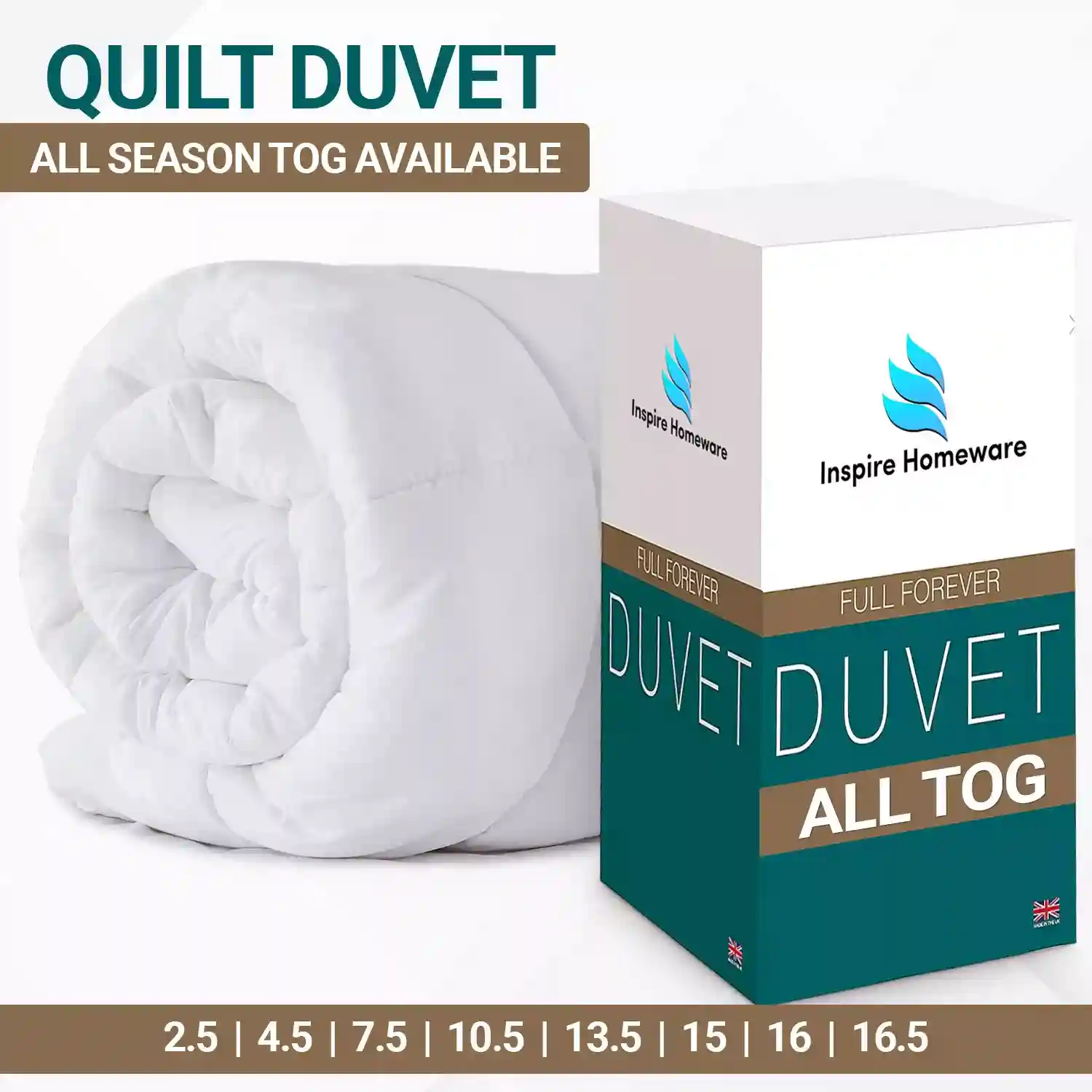 Hotel Collection Duvet TOG 4.5 10.5 13.5 15 Quilt Warm Soft Single Double King