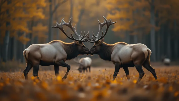 Elk Power Play: การเผชิญหน้าที่ยิ่งใหญ่