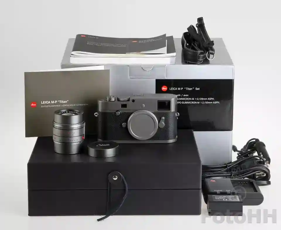 New ListingVERY RARE LEICA LIMITED EDITION M-P (TYP 240) " TITAN SET " LEICA NUMBER : 10976