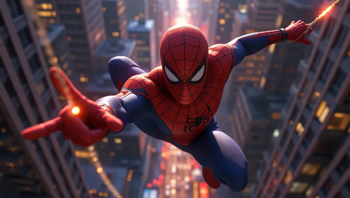Debut Berayun Spider-Man: Karya Animasi