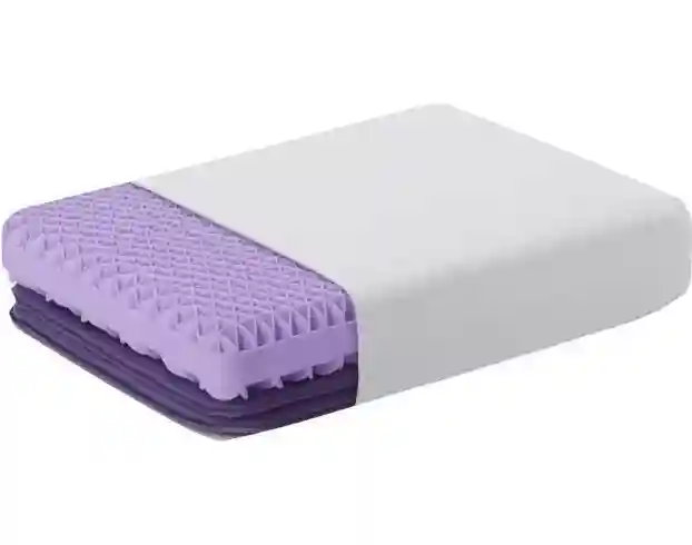 PURPLE PILLOW WITH TWO BOOSTERS