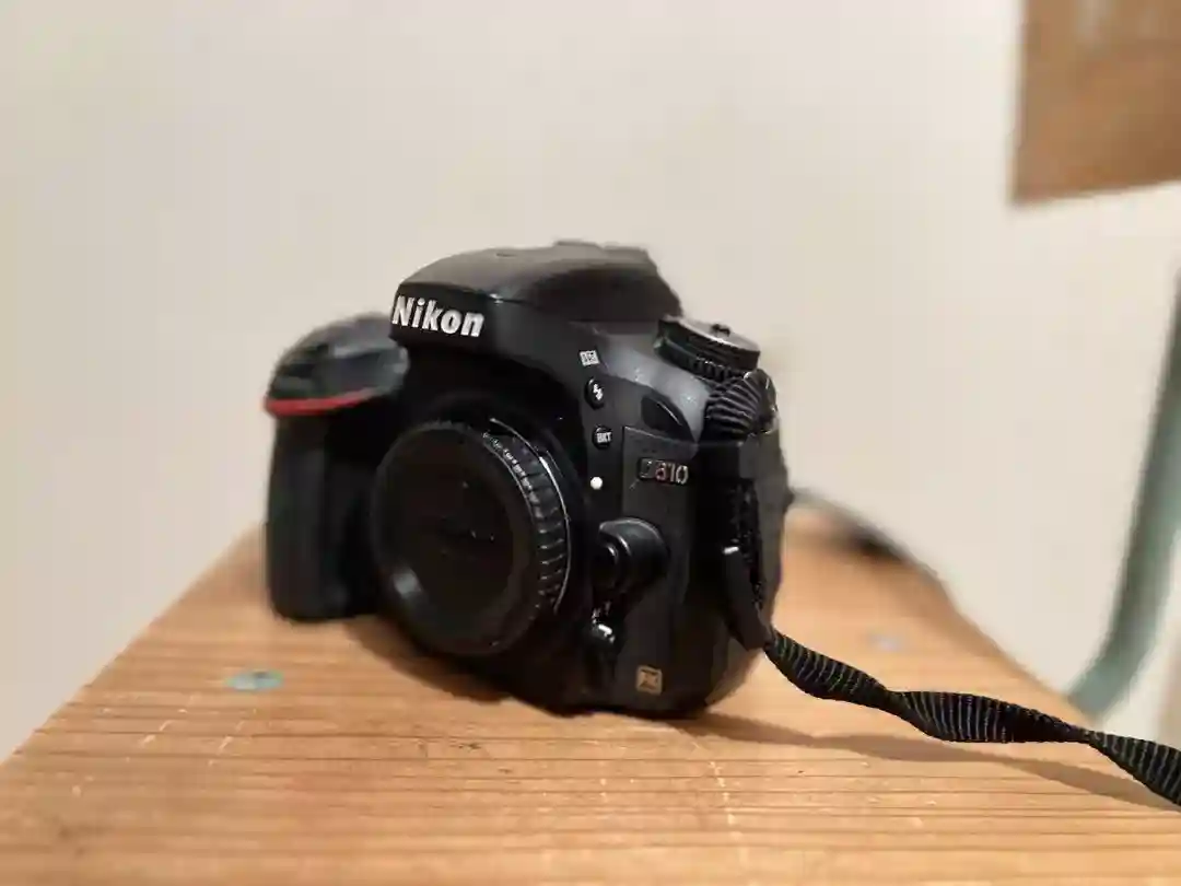 Nikon D610 24.3 MP Digital Camera - Black (Body Only) w/Strap, Battery & Charger