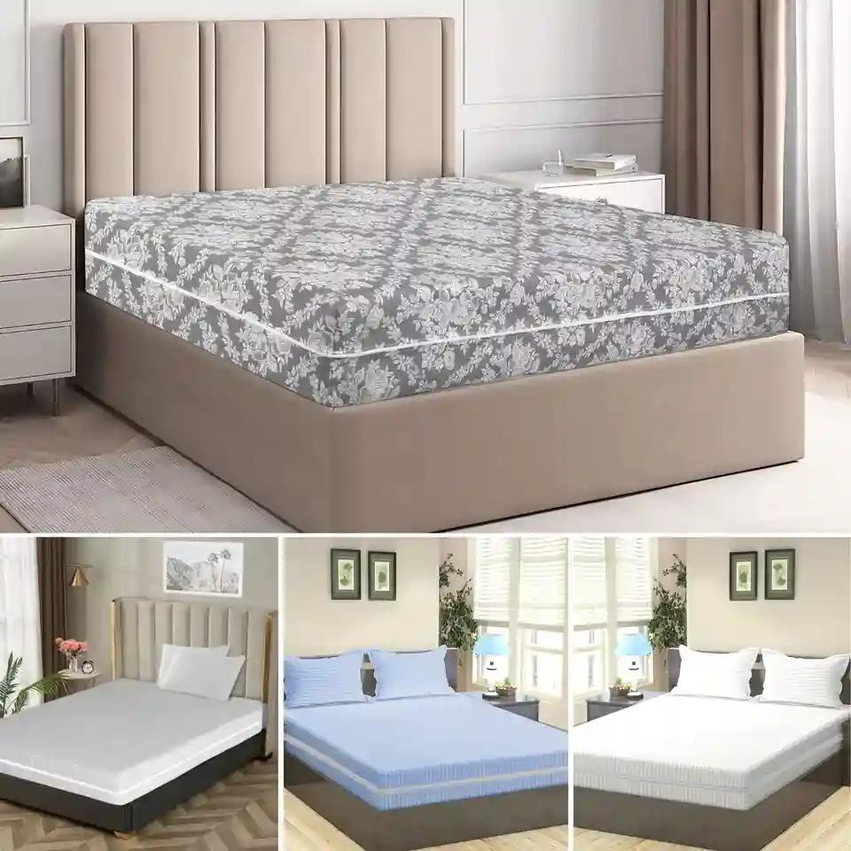 Mattress Zipped Cover Protector ANTI BED BUG Full Encasement, Single Double King