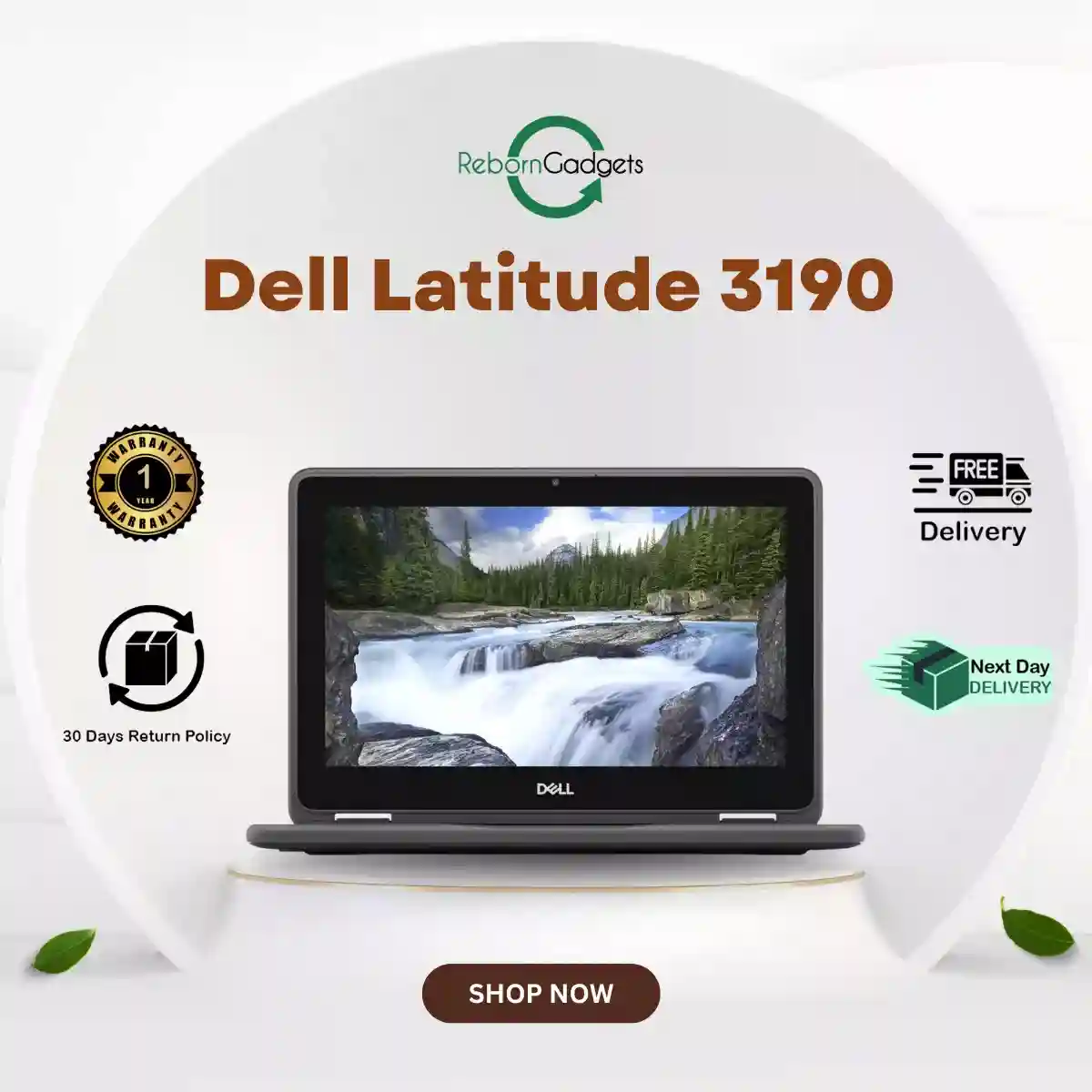 Dell Latitude 3190 Laptop 11.6" HD Screen 4GB & 8GBRAM 64/128GB SSD A+ Condition