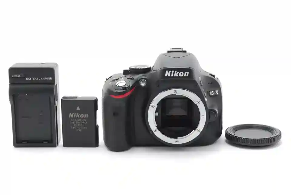 New Listing[MINT] Nikon D5100 16.2 MP Digital SLR Camera Black Body From JAPAN