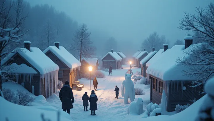 Snowy World เปิดตัว: ดินแดนมหัศจรรย์น้ําแข็ง