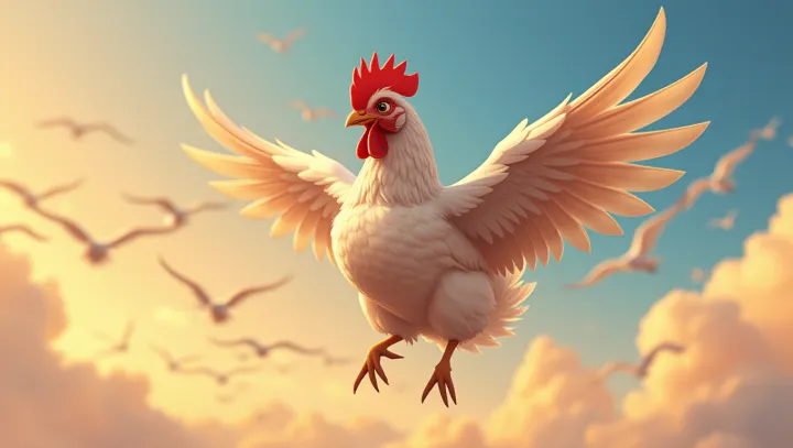 ไก่สามารถทะยานได้อย่างแท้จริงหรือไม่?