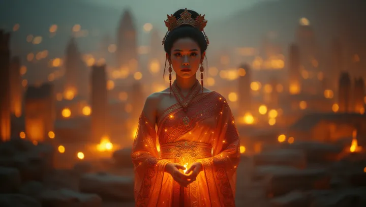 Kecantikan Membakar: Rayuan Enigmatik
