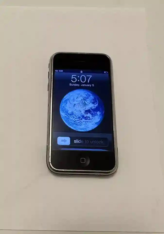 New ListingApple iPhone 1st Generation - 4GB - Black (AT&T) A1203 (GSM) C59