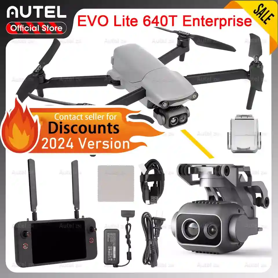 2024 Autel Robotics EVO Lite Enterprise 640T Drone Thermal Camera 1-inch CMOS