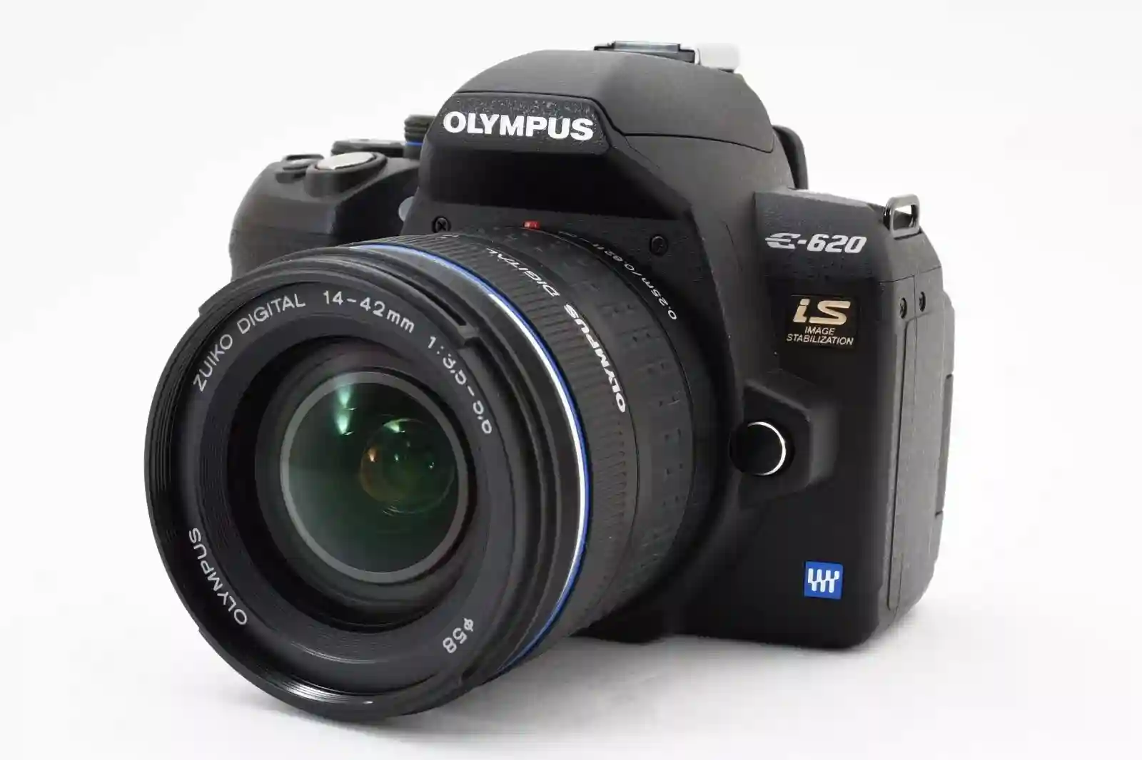 OLYMPUS E-620 12.3MP Digital SLR Camera Black 14-42mm Lens [Exc+++] Japan 8724