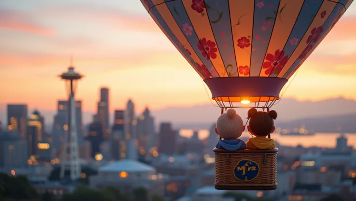 Exploring Seattle's Wonders on a Magical Balloon Journey