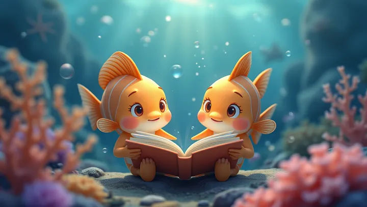 ปลาสามารถสร้างแรงบันดาลใจให้กับคลื่นลูกใหม่ในภาพประกอบหนังสือได้หรือไม่?