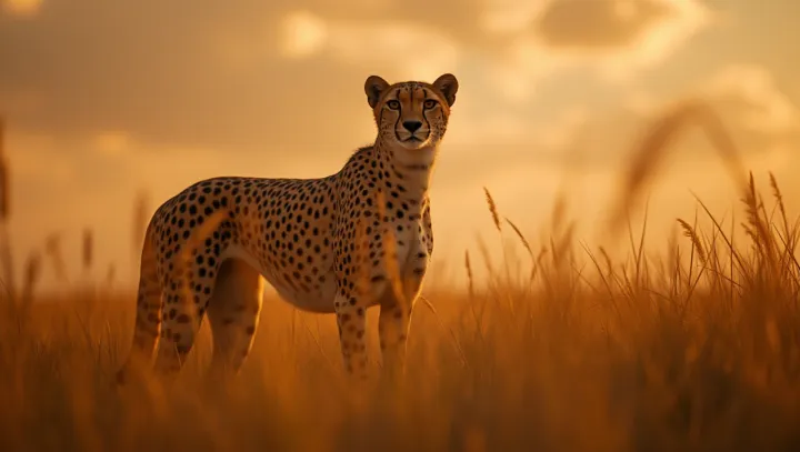Cheetahs và sự im lặng của họ trong tự nhiên