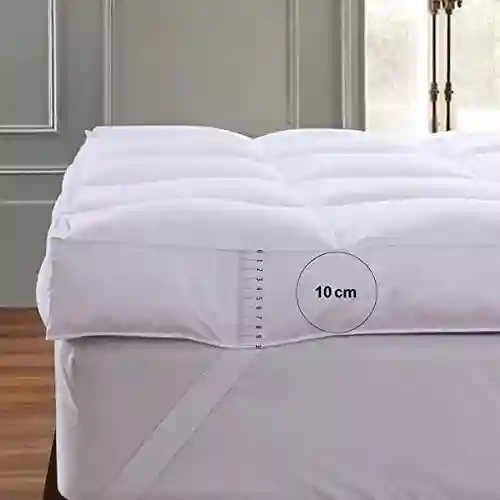 10cm Microfiber Mattress Topper 4" Inch Deep Luxury Soft Hotel Quality All Sizes