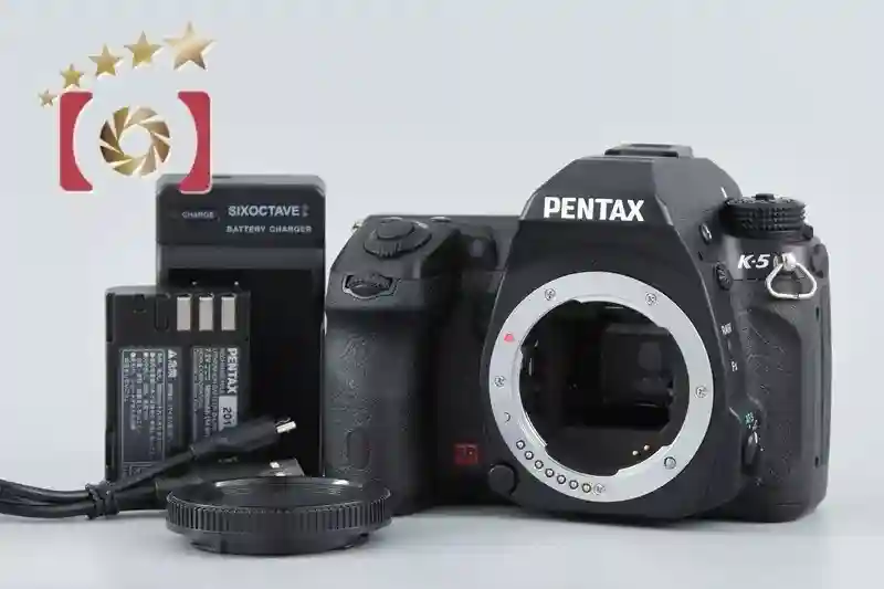 "Shutter count 1,638" Pentax K-5 Black 16.3 MP Digital SLR Camera