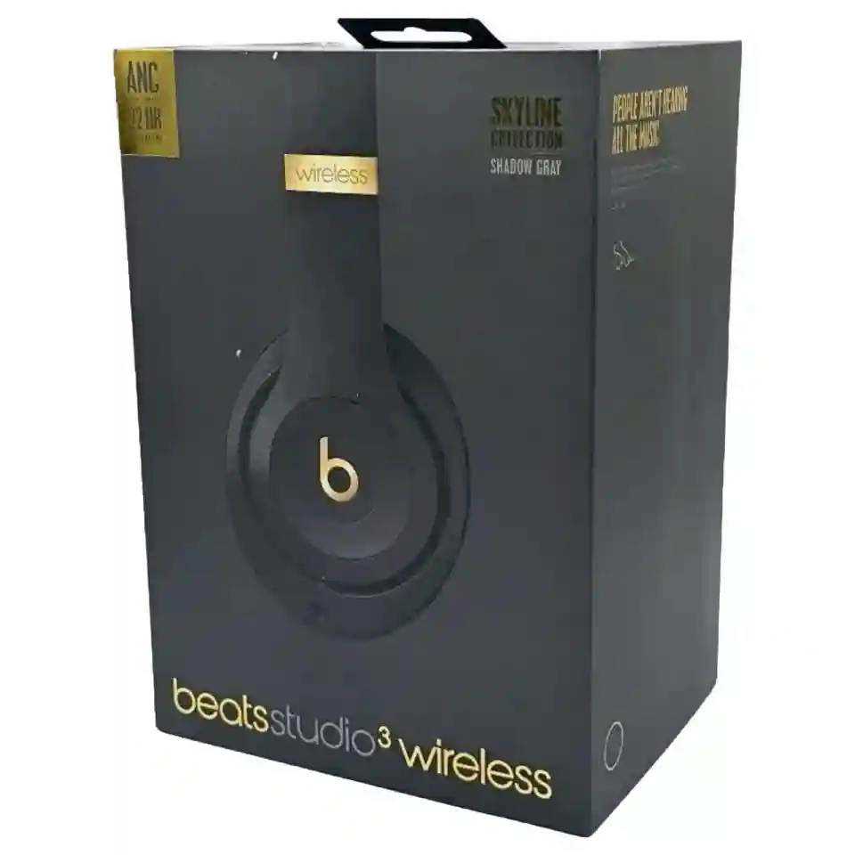 New ListingBeats Studio3 Wireless Headphones Beats Skyline Collection - Shadow Grey SEALED