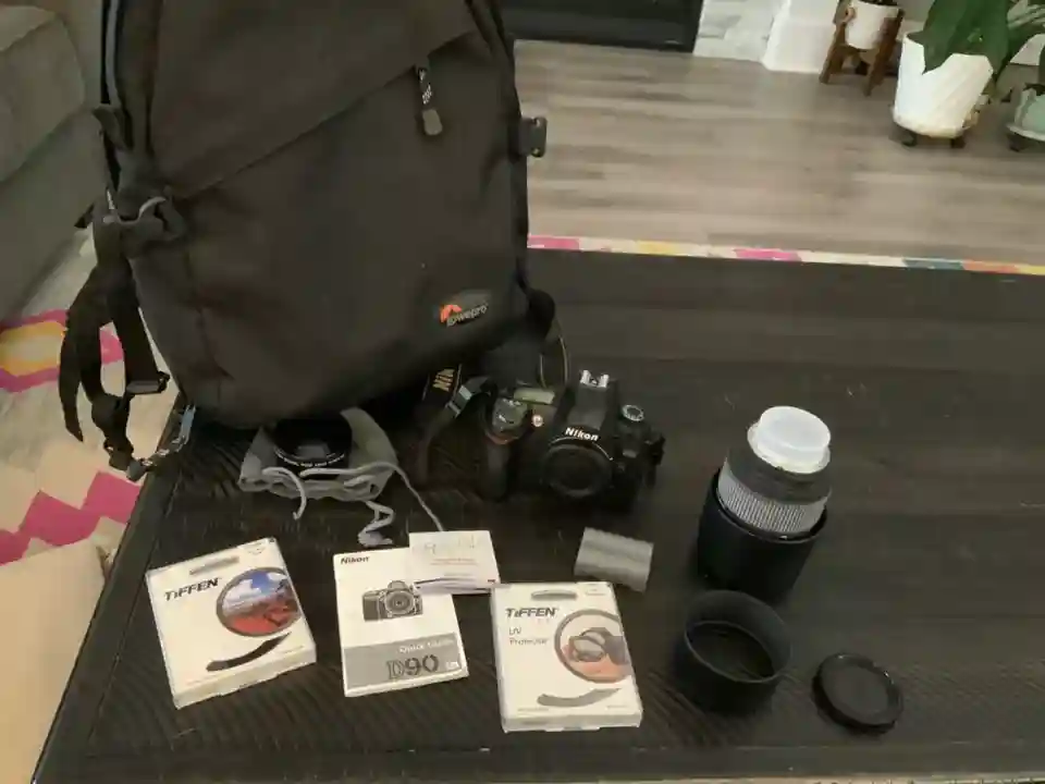 Nikon D70 Digital Camera With Bag Sigma 70-300 Nikon Lenses, And More