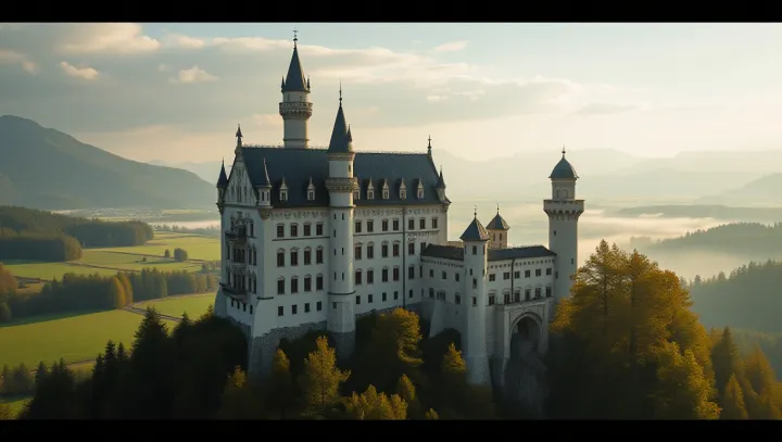 Sự quyến rũ bí ẩn của Neuschwanstein