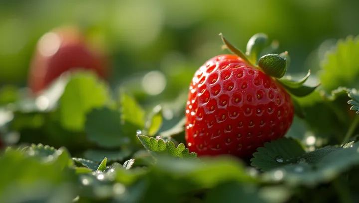 The Captivating Charm of Beautiful Strawberries