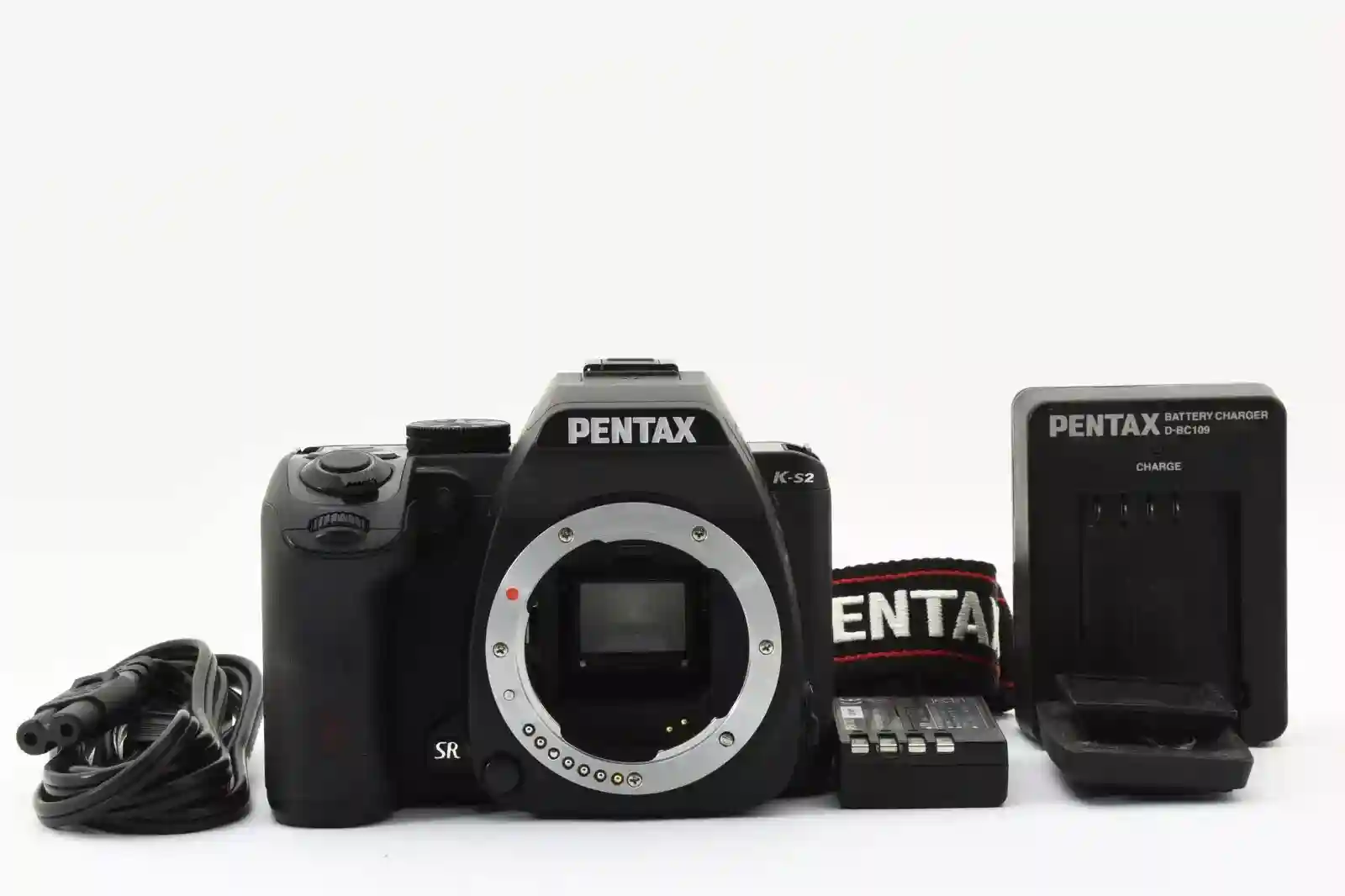 PENTAX K-S2 Black Body 20.1MP Digital SLR Camera w/Strap From Japan [Exc++] READ