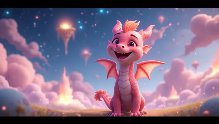 Pink Dragon's Wishful Adventure
