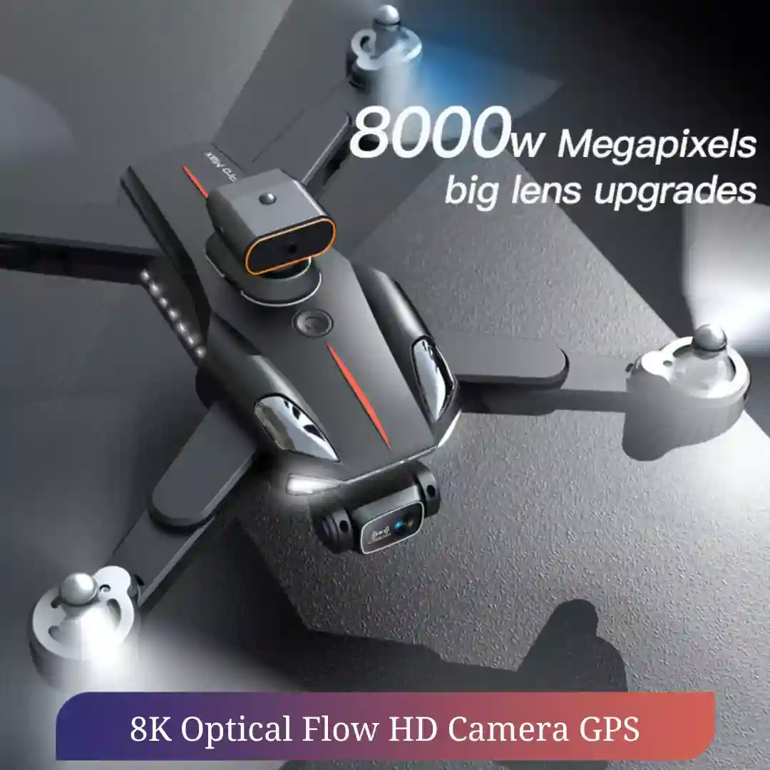 Pro Drone 8K Optical Flow HD Camera GPS Foldable Quadcopter RC Toy P11