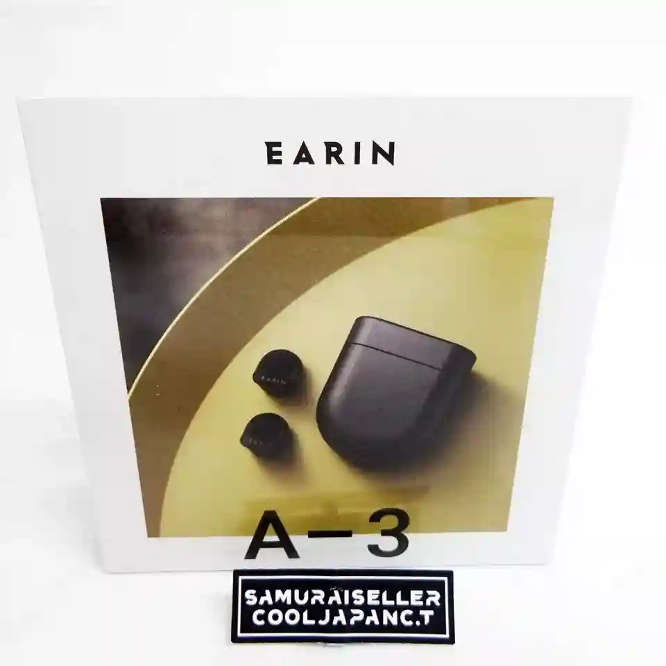 Earin A-3 Article Wireless Earbuds Bluetooth earphones Black from Japan NEW