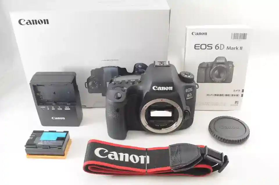 New ListingS/C 1832 [Mint ++ in Box] Canon EOS 6D Mark II Digital SLR DSLR Camera #1716