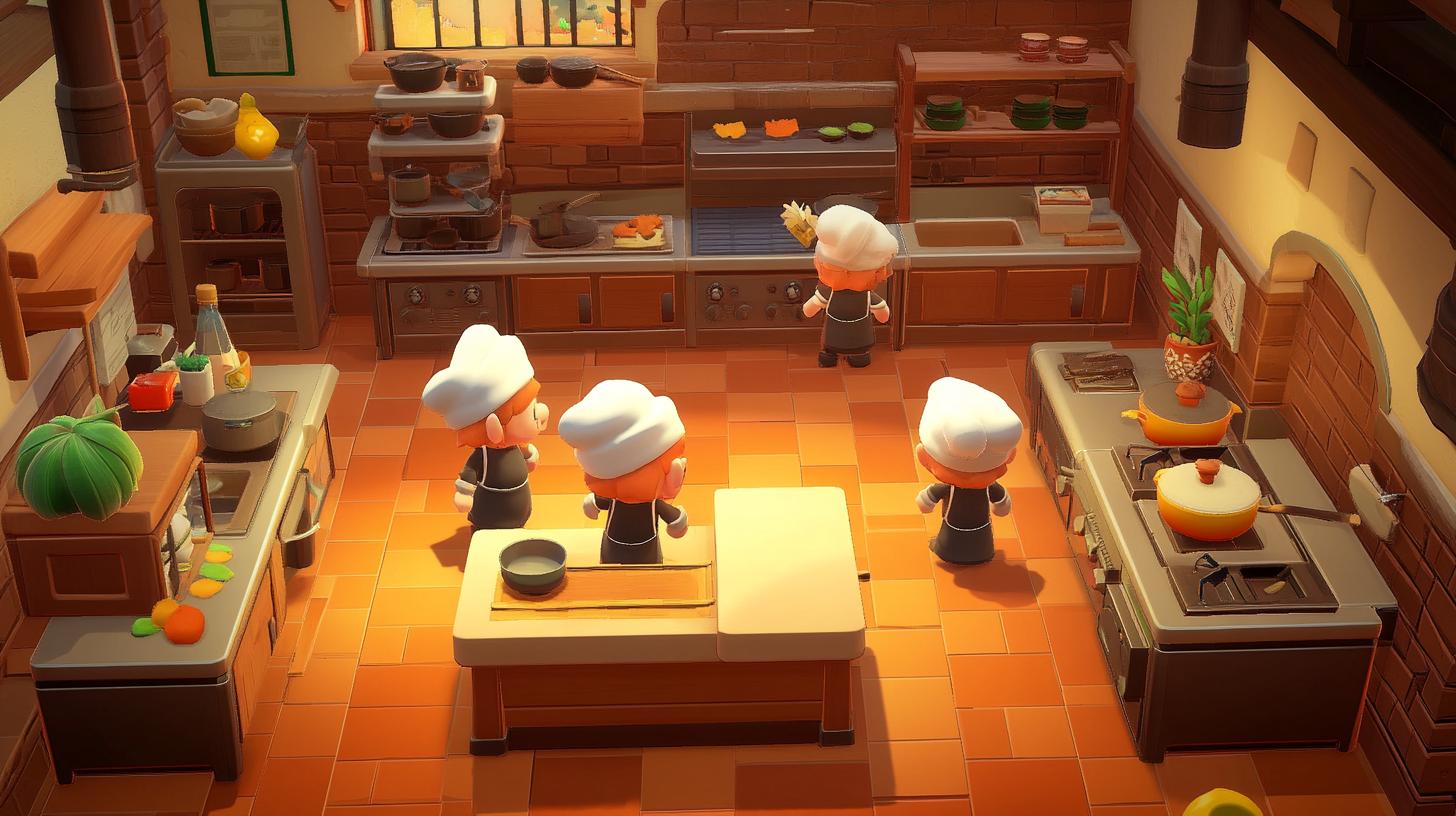 Overcooked ဂိမ်းသည် ကစားသူများအတွက် စိတ်ဖိစီးမှုဖြစ်စေသည်