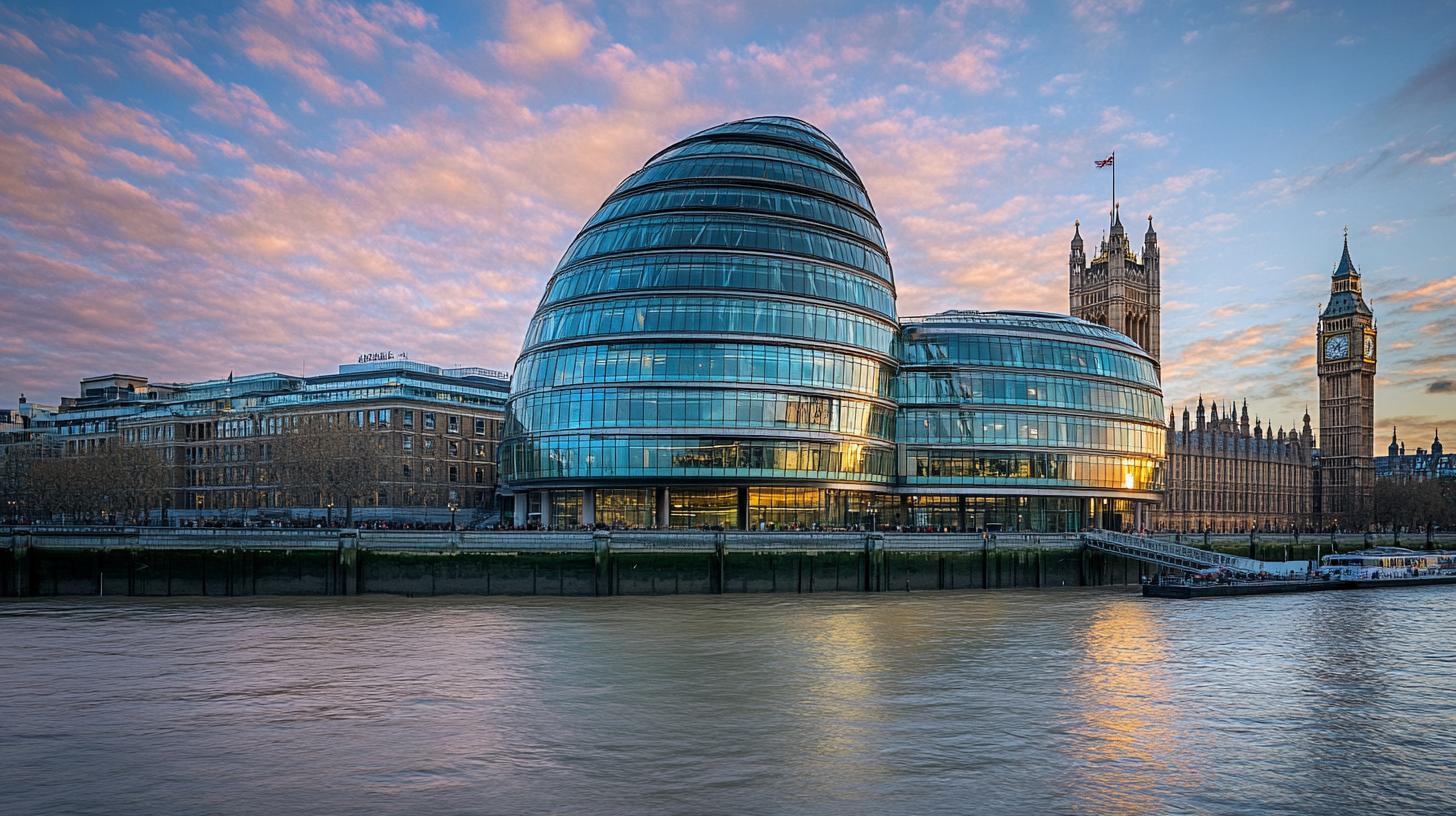 Thames မြစ်ပေါ်ရှိ လန်ဒန်ရဲ့ အဆောက်အအုံများအကြောင်း