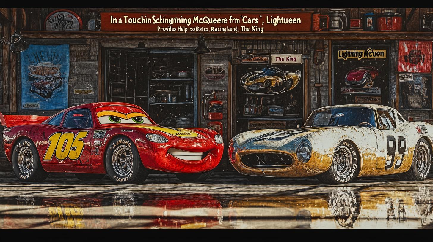 Lightning McQueen နှင့် The King ၏ အကြောင်းအရာ