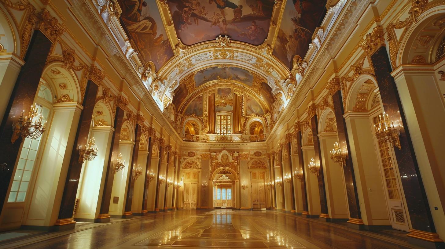 Winter Palace Museum တွင် ကာတွန်းများ၏ ဂုဏ်ပြုမှု