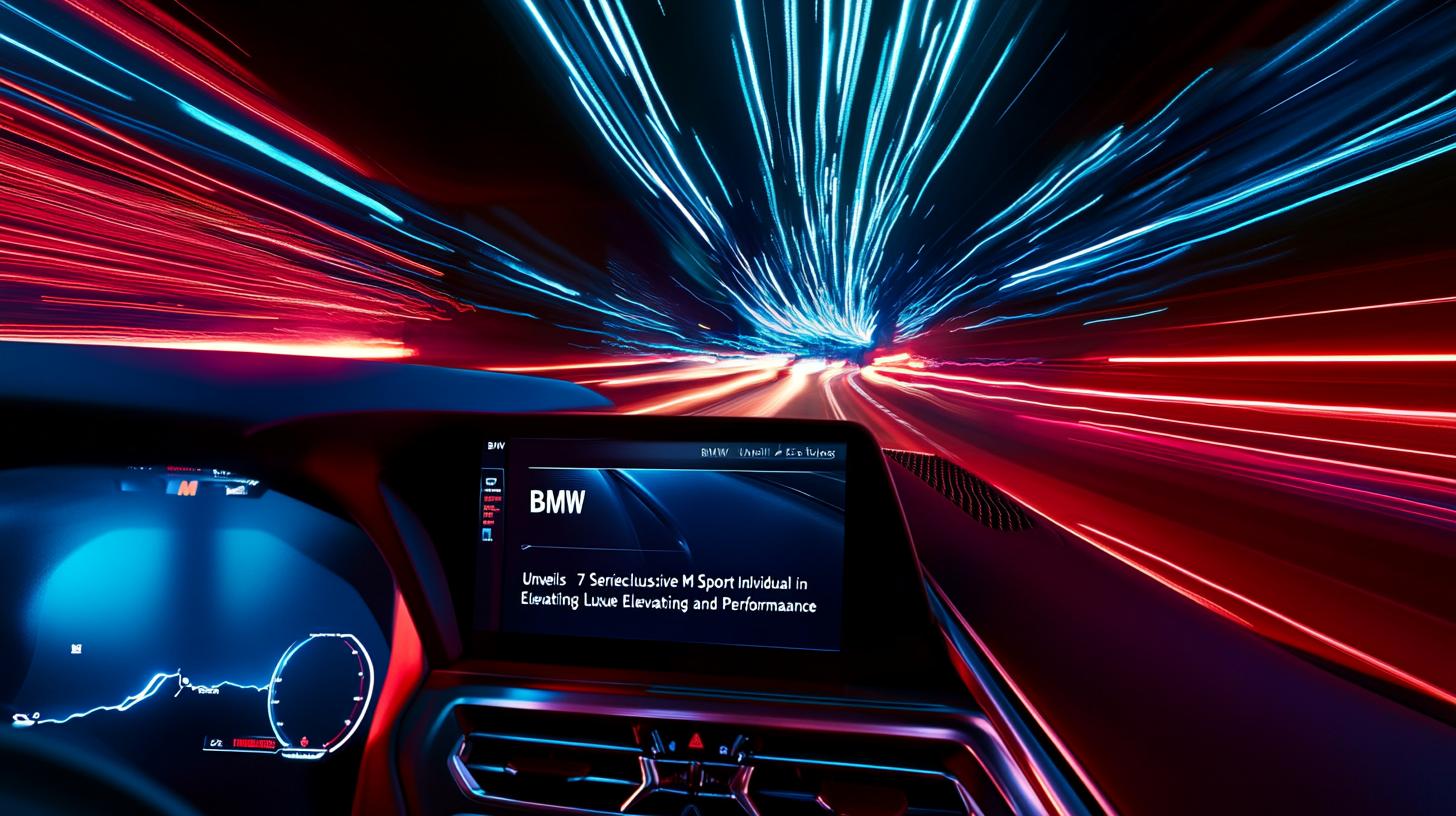 BMW 7 Series M Sport Individual သစ်ထွက်