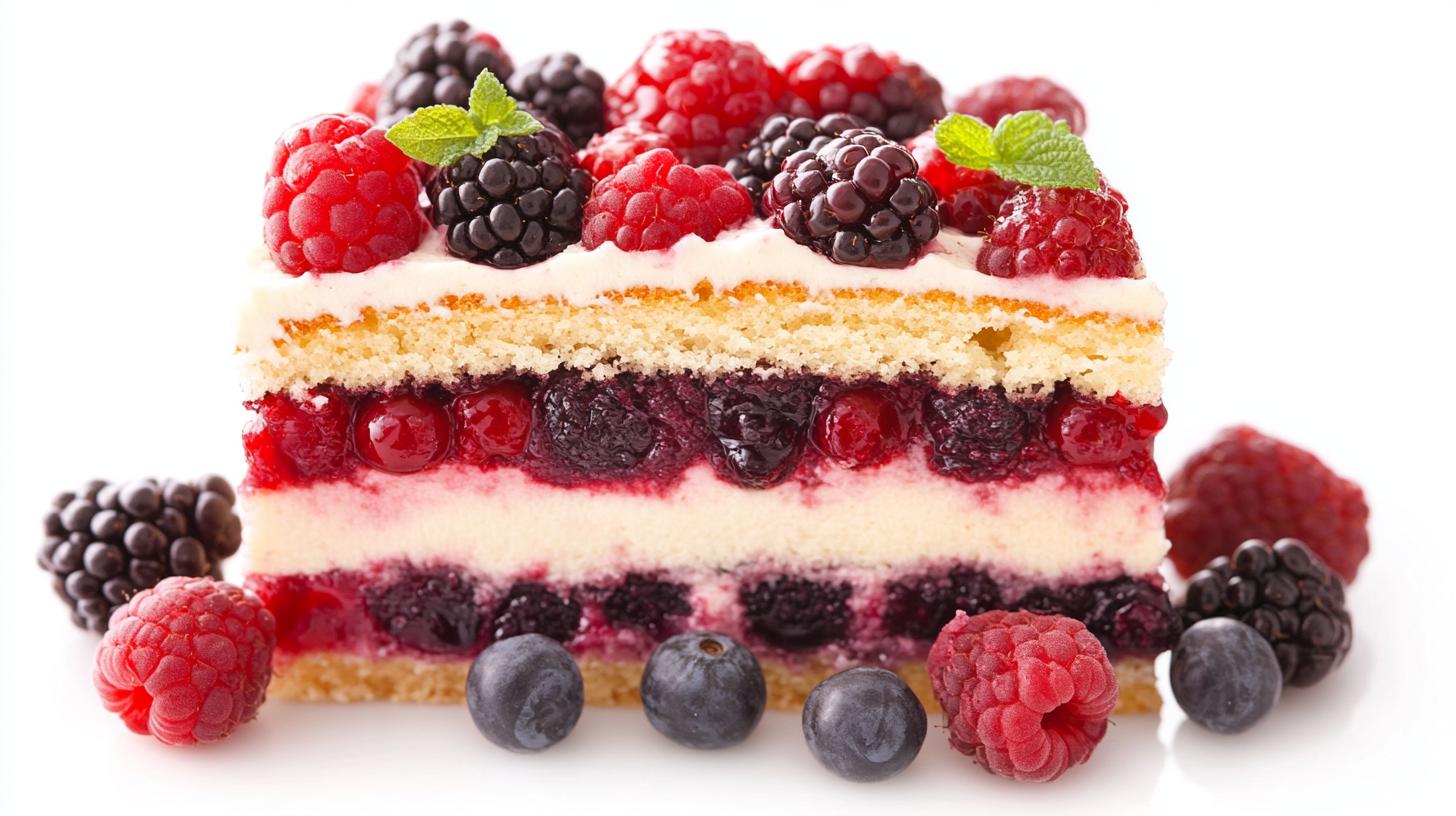 မုန်နှမသီးနှင့် Mixed Berry Cake အကြောင်း အချက်အလက်များ
